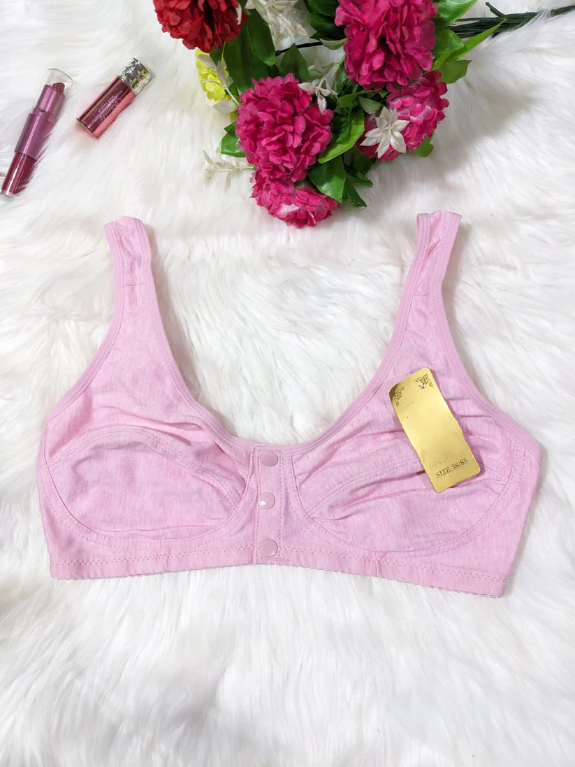 Soft & Supportive Front Open Maternity Bra image 1