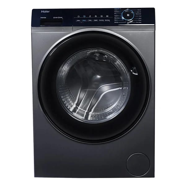 HAIER 10KG AUTOMATIC FRONT LOAD WASHING MACHINE image 1